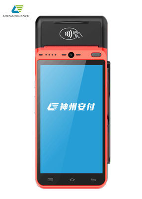 เครื่องพิมพ์ความเร็วสูง 5.5 นิ้ว หุ่นยนต์ Smart จุดขาย เทอร์มินัล รองรับ 4จี Wifi