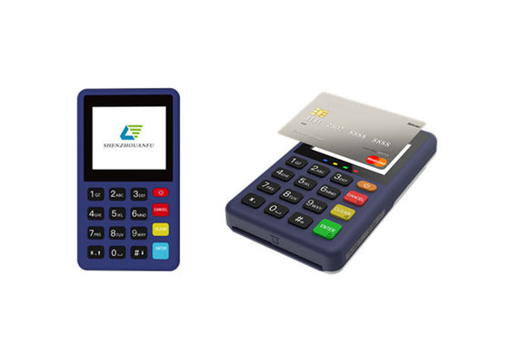 เครื่องขายปลีกมือถือ EMV ระบบ POS mini Linux POS เทอร์มินัลที่มีฟังก์ชันการ์ดสวิป