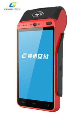 เครื่องพิมพ์ความเร็วสูง 5.5 นิ้ว หุ่นยนต์ Smart จุดขาย เทอร์มินัล รองรับ 4จี Wifi