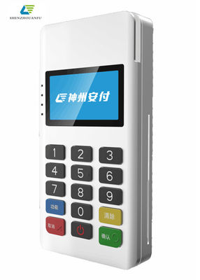 MPOS Swipe Pos ซื้อเทอร์มินัล EMV PCI Contactless พร้อมไฟสัญญาณ 4 ดวง