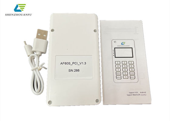 เครื่องชำระเงิน White จุดขาย เครื่อง จุดขาย ไร้สายสำหรับระบบ IOS หุ่นยนต์