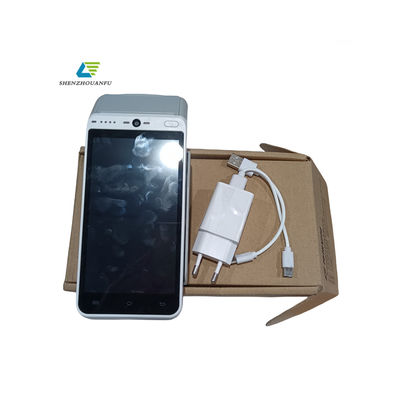 เครื่องชำระเงินมือถือ Wifi ขนาด 5.5 นิ้ว จุดขาย เทอร์มินัล สีเทา