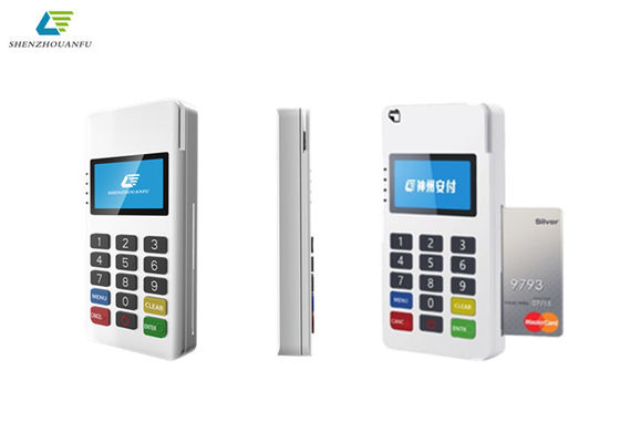 เครื่อง Pos แบบพกพา ROM 16GB การเชื่อมต่อบลูทูธแบบใช้มือถือ Android