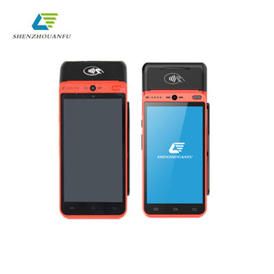 การพิมพ์ด่วน OEM Smart POS Terminals เครื่อง POS บัตรเครดิต Bluetooth