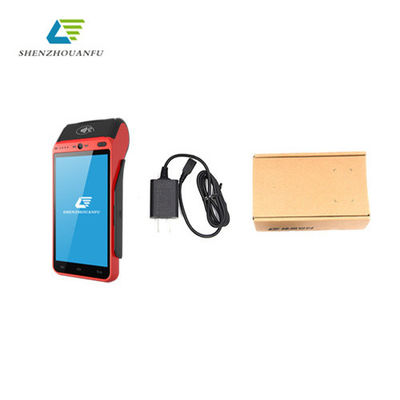 เครื่อง POS ขนาดเล็กน้ำหนักเบา EMV พร้อมการเชื่อมต่อ Bluetooth และลำโพงสเตอริโอ
