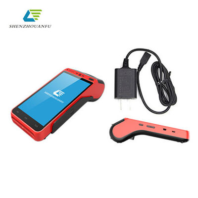 เครื่อง POS อัจฉริยะเคลื่อนที่กันฝุ่นขนาดกลางพร้อมกล้อง 8MP