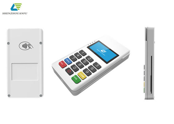 Wi-Fi ที่เชื่อมต่อ Mini Android Pos Machine ความลึก 64 มม. ใบรับรอง PCI