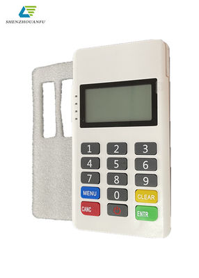 เครื่อง POS มินิสีขาว เครื่องชำระเงินมือถืออัจฉริยะ ใบรับรอง ODM PCI