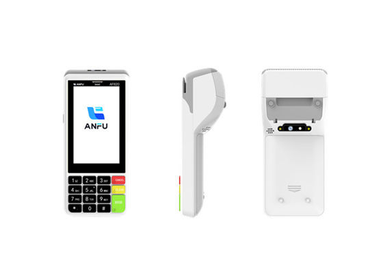 เครื่อง POS มือถือ Android 13 พร้อมเครื่องสแกนรหัส 4G สายไร้สาย WIFI โทรศัพท์มือถือ POS เทอร์มินอล