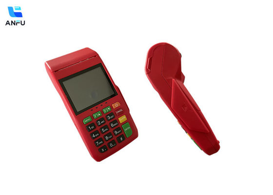 AF75 POS แบบดั้งเดิม พร้อม Pinpad NFC Wireless Card Reader Module คีย์บอร์ดโปสเทอร์มิเนลฟันสีฟ้า
