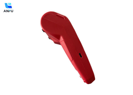AF75 POS แบบดั้งเดิม พร้อม Pinpad NFC Wireless Card Reader Module คีย์บอร์ดโปสเทอร์มิเนลฟันสีฟ้า