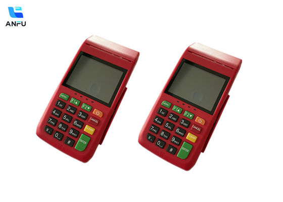 เครื่องพกพาไร้สาย NFC POS จอดรถมือถือ จอดตั๋ว POS เครื่องปลายเครื่อง พร้อมเครื่องพิมพ์ 1D/2D QR Scanner AF75
