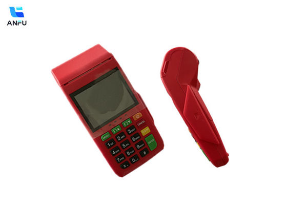 NFC มือถือ โทรศัพท์มือถือ POS เทอร์มินัลกับเครื่องพิมพ์ Wifi 2G 4G EMV ได้รับการรับรอง PCI
