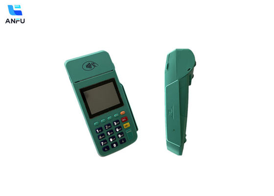 ระบบ POS แบบไร้สาย จอสัมผัสขนาด 2.4 นิ้ว จุดปลาย POS มือถือสมาร์ท เครื่องที่มีการรับรอง PCI 6.0