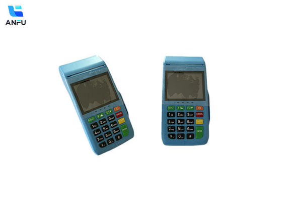 เครื่องจอสัมผัสสี่แกน เครื่องชําระเงินมือ 4G NFC เครื่องชําระเงินออฟไลน์